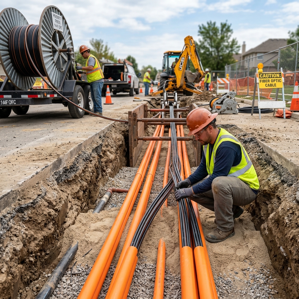 Optical Fibre Installation