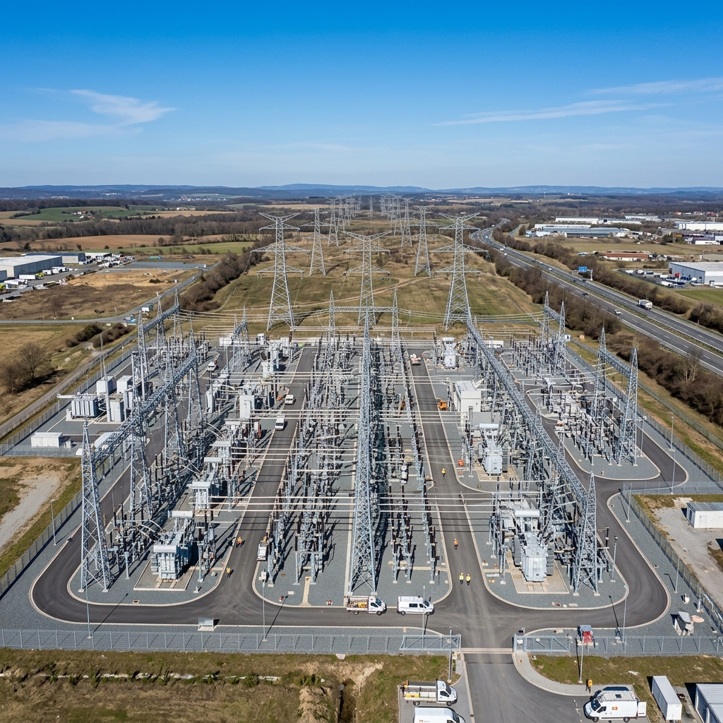 Power Substation & Transmission Line